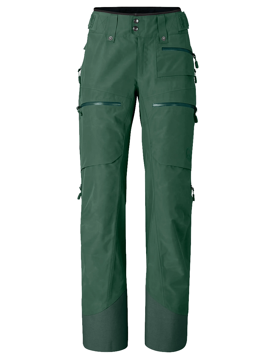 Norrøna - lofoten Gore-Tex Insulated Pants W's - skidkläder - jungle green - 1
