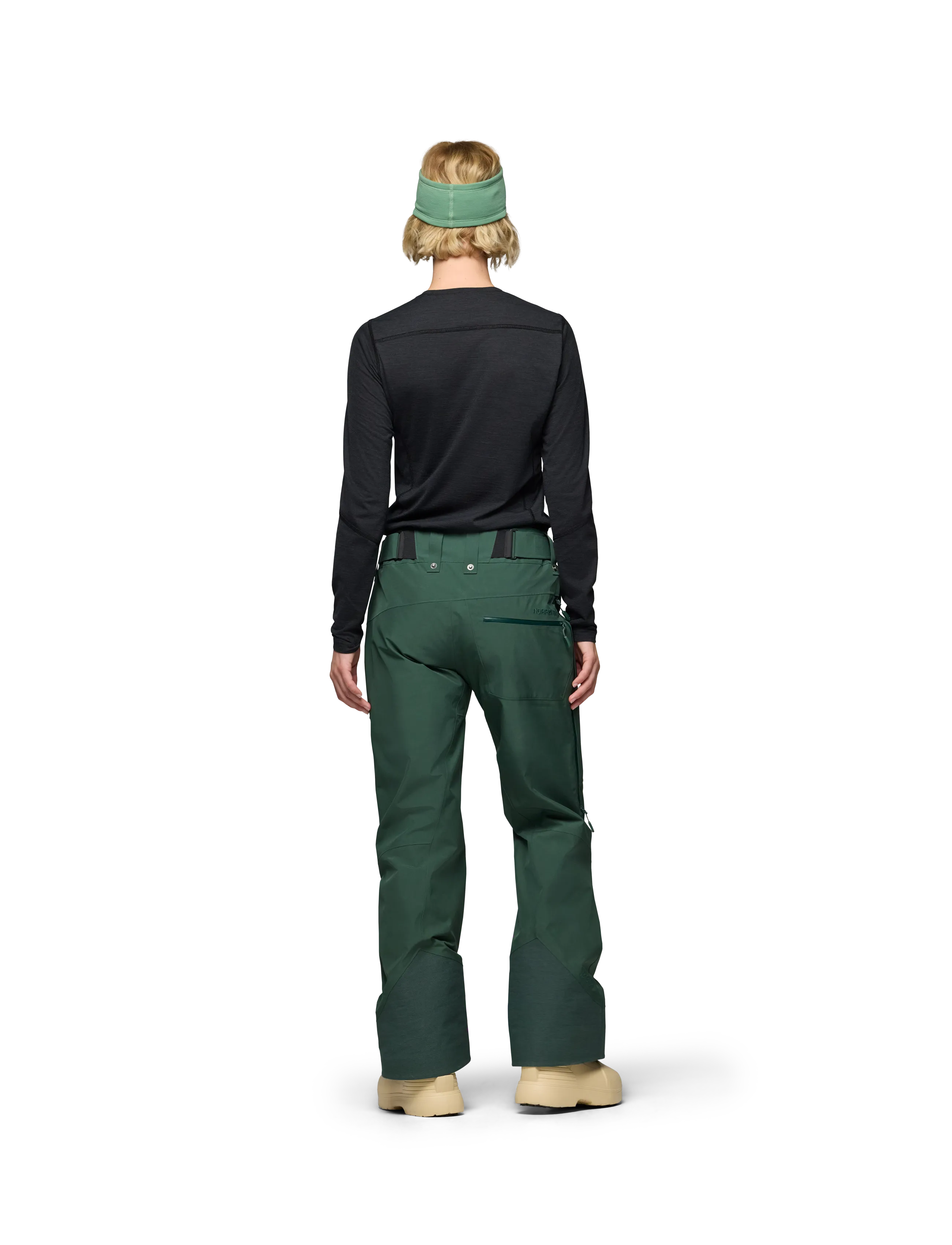 Norrøna - lofoten Gore-Tex Insulated Pants W's - ski wear - jungle green - 4