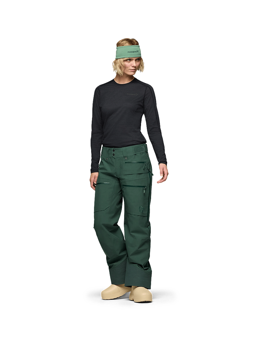 Norrøna - lofoten Gore-Tex Insulated Pants W's - skidkläder - jungle green - 5