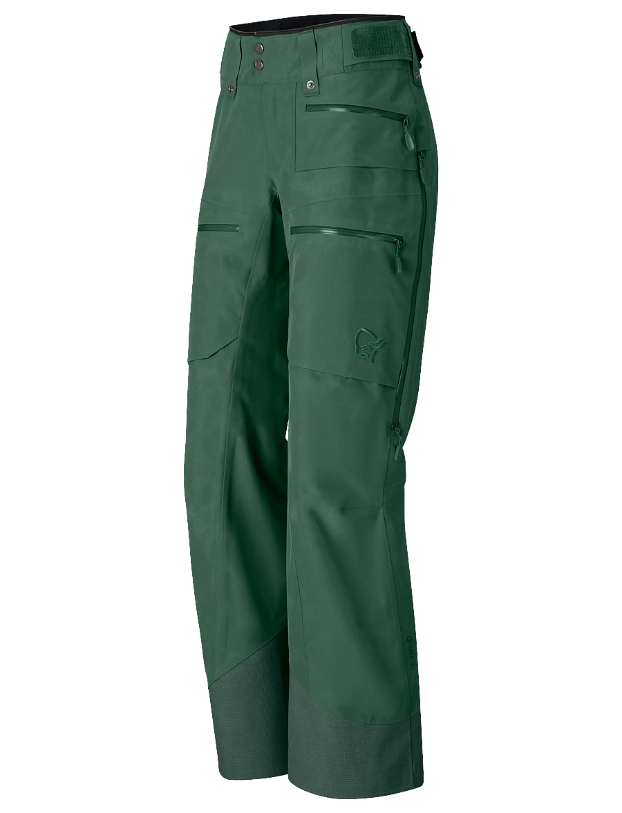 Norrøna - lofoten Gore-Tex Insulated Pants W's - skidkläder - jungle green - 3