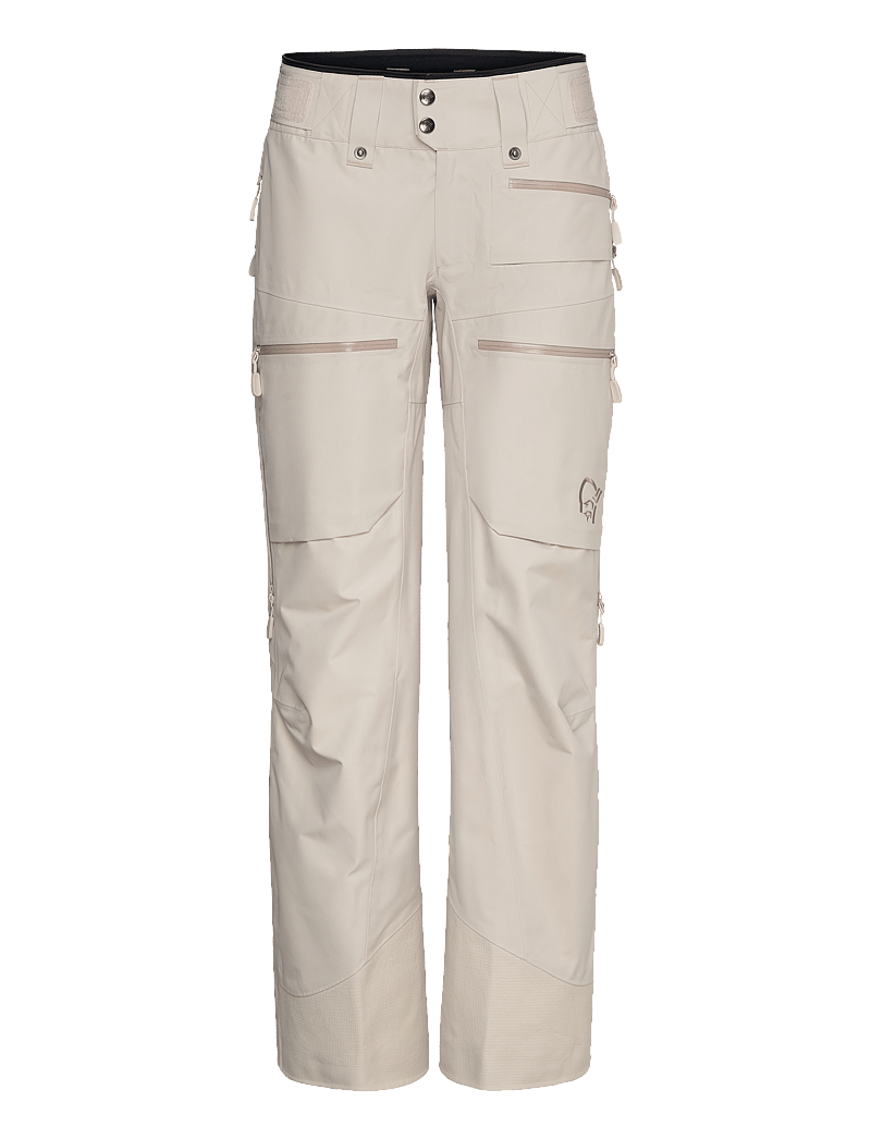 Norrøna - lofoten Gore-Tex Insulated Pants W's - skidkläder - oatmeal - 1