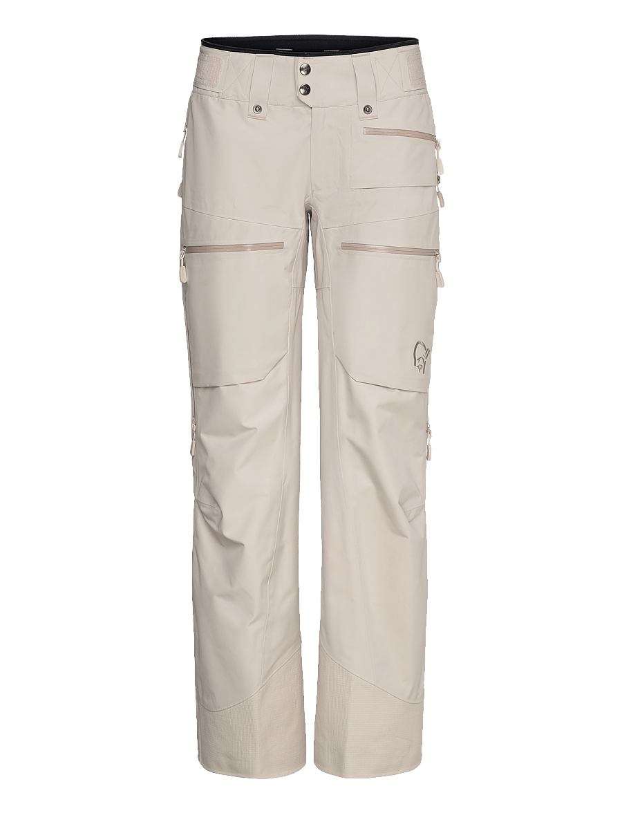 Norrøna - lofoten Gore-Tex Insulated Pants W's - ski-kleidung - oatmeal - 1