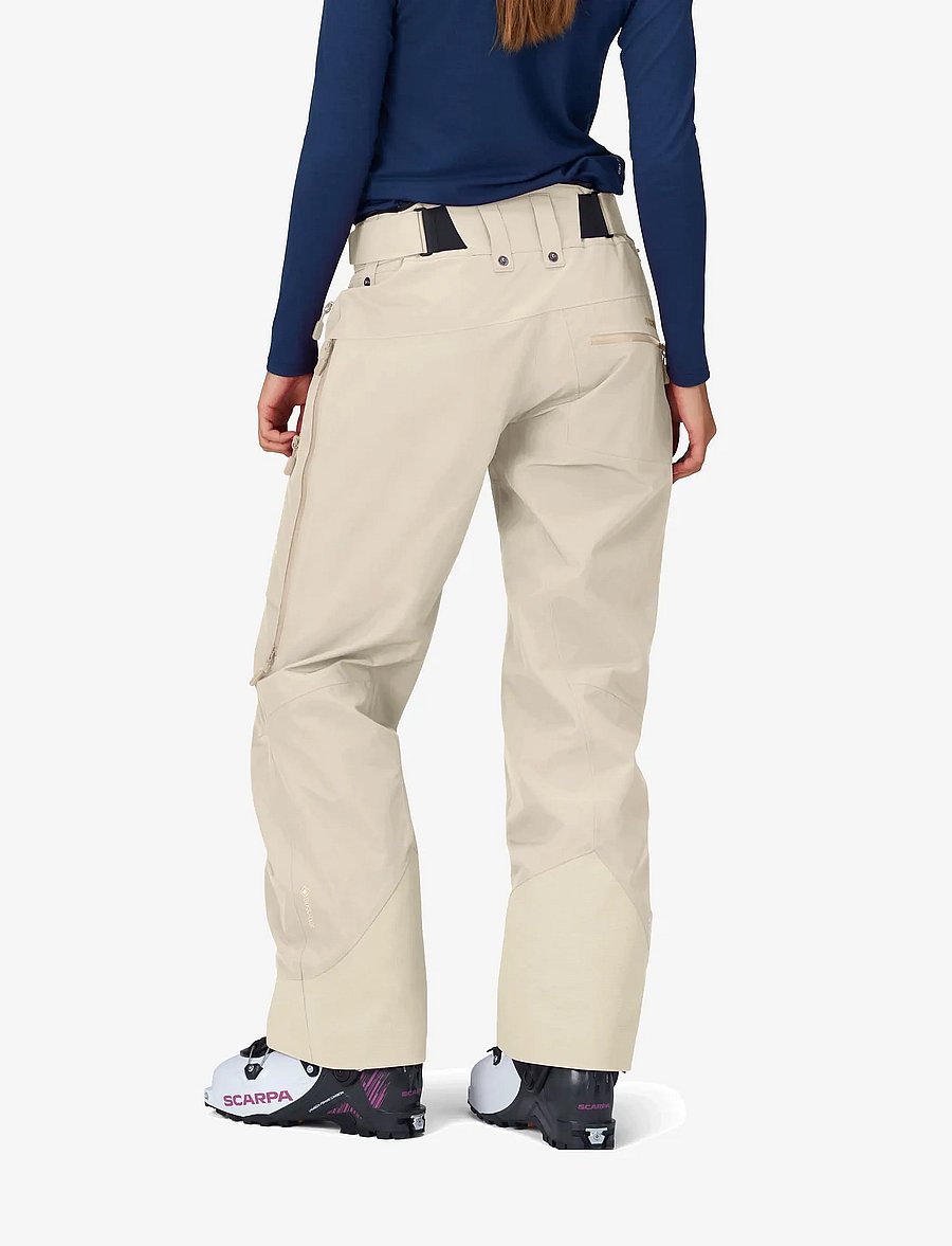 Norrøna - lofoten Gore-Tex Insulated Pants W's - ski-kleidung - oatmeal - 3