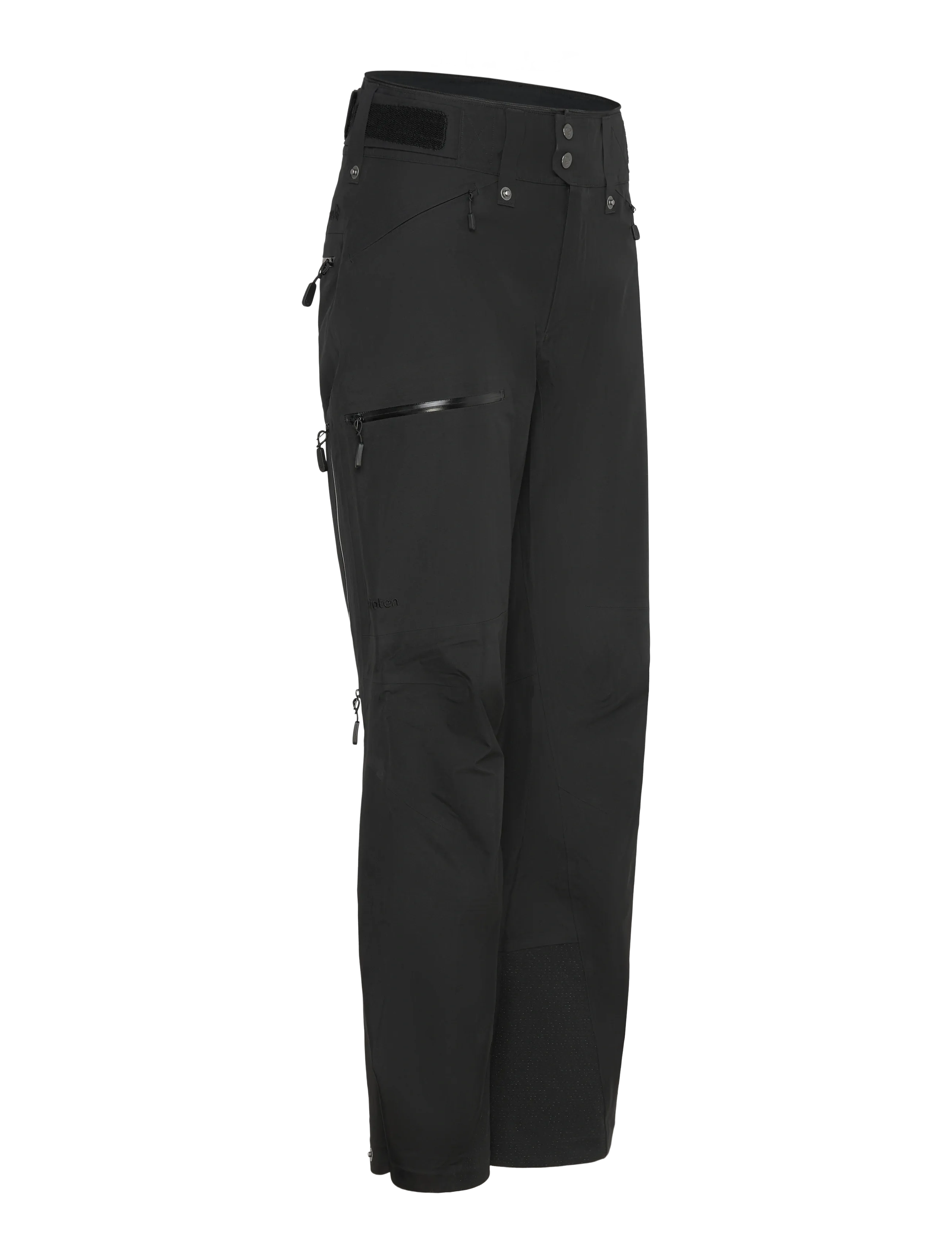 Norrøna - lofoten Gore-Tex Pants W's - vêtements de ski - caviar black - 2