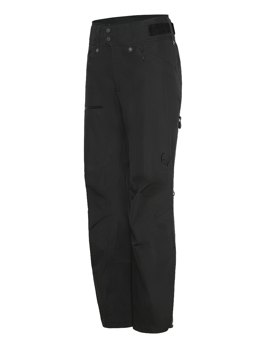 Norrøna - lofoten Gore-Tex Pants W's - vêtements de ski - caviar black - 3
