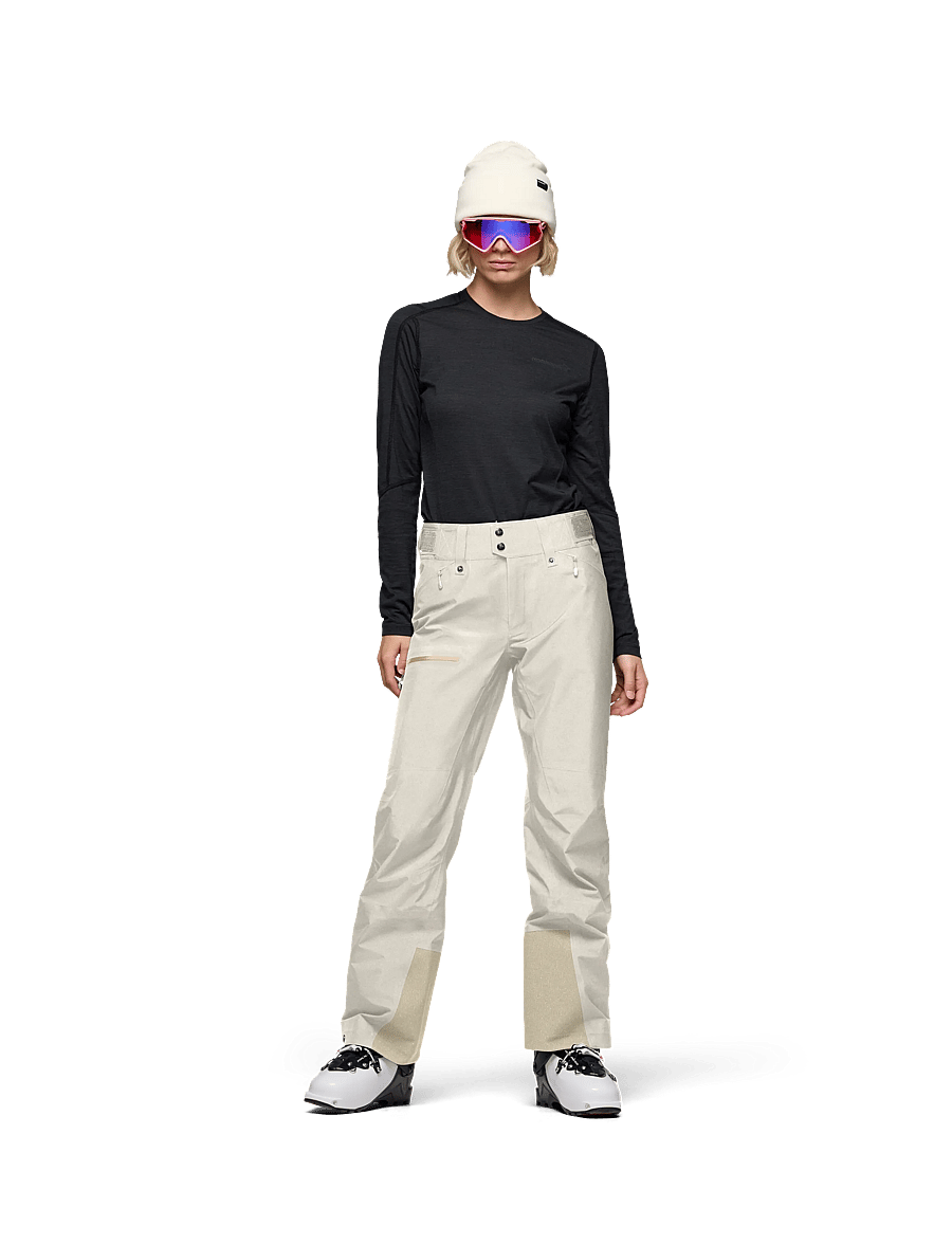 Norrøna - lofoten Gore-Tex Pants W's - slēpošanas apģērbs - oatmeal - 0
