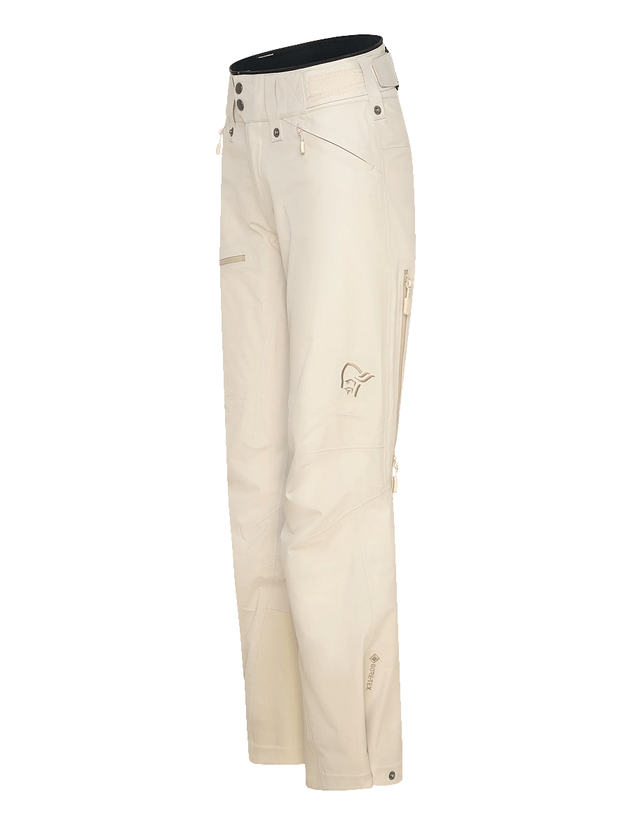 Norrøna - lofoten Gore-Tex Pants W's - ski-kleidung - oatmeal - 3