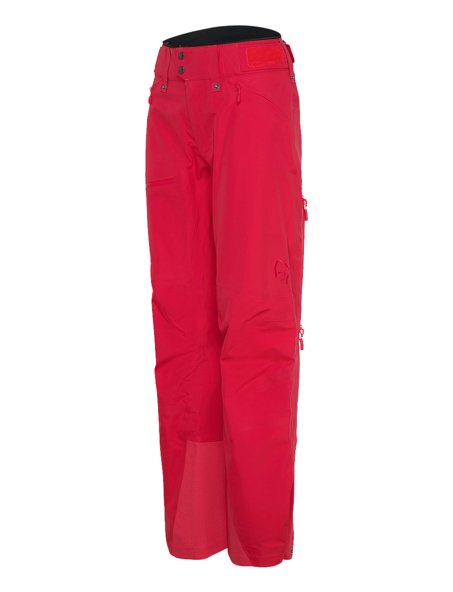 Norrøna - lofoten Gore-Tex Pants W's - vêtements de ski - watermelon - 3