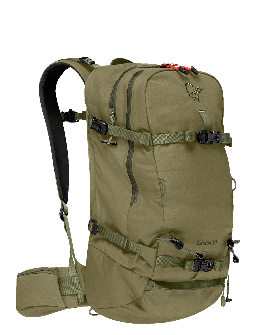 Norrøna - lofoten 30L Pack - sporta mugursomas - deep lichen green - 2