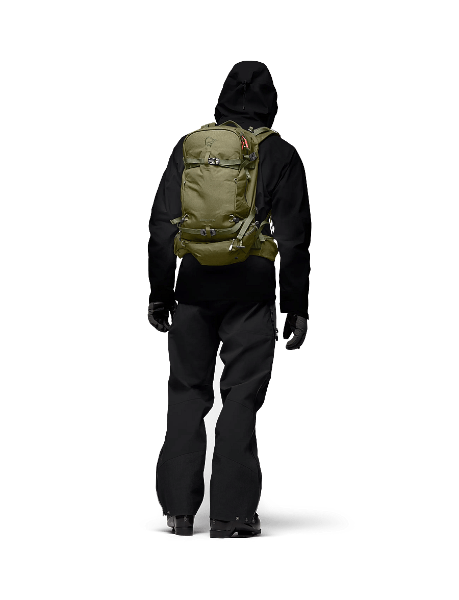 Norrøna - lofoten 30L Pack - sporta mugursomas - deep lichen green - 0