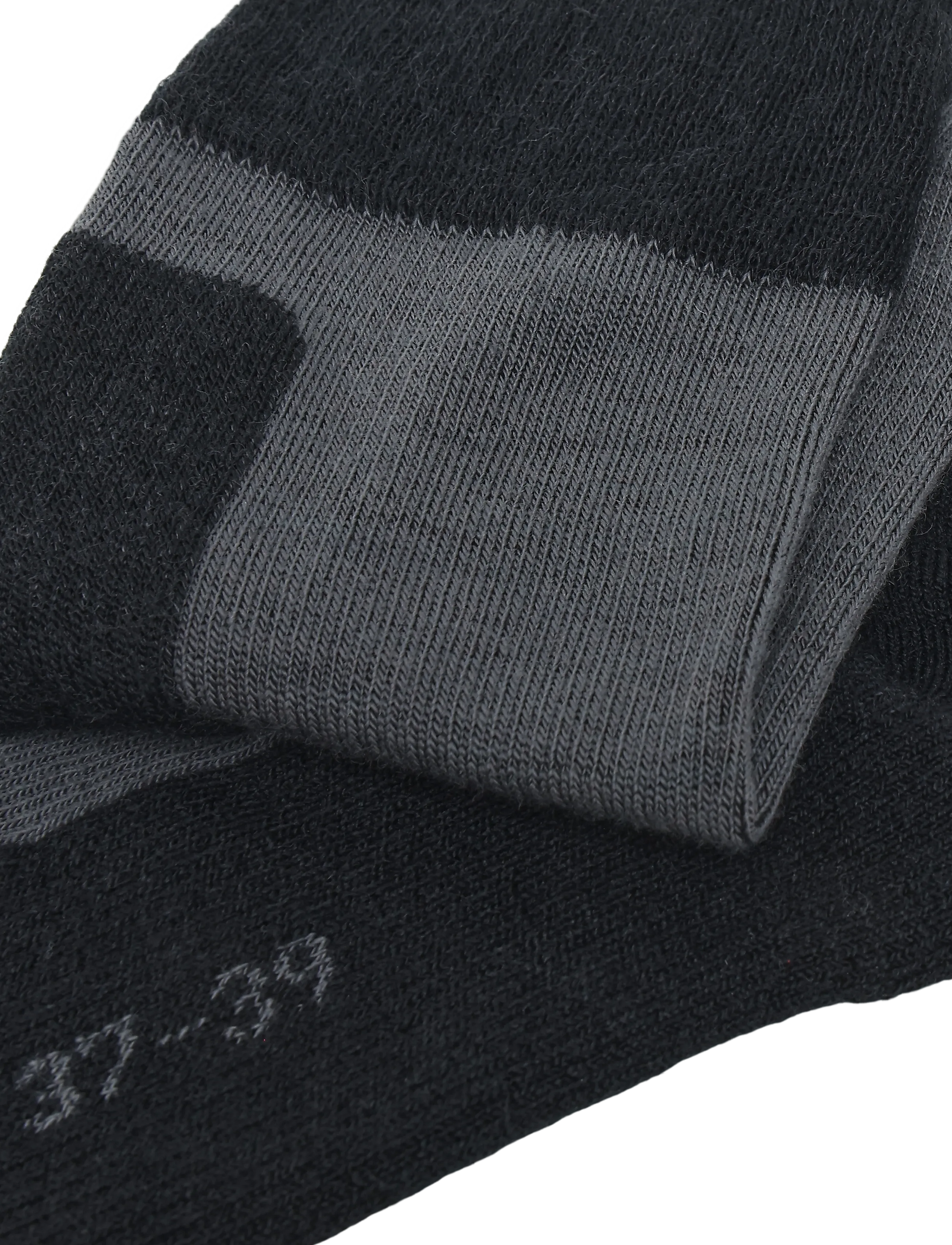 Norrøna - lofoten mid merinoUll long Socks - spordisokid - caviar black/iron gate - 2