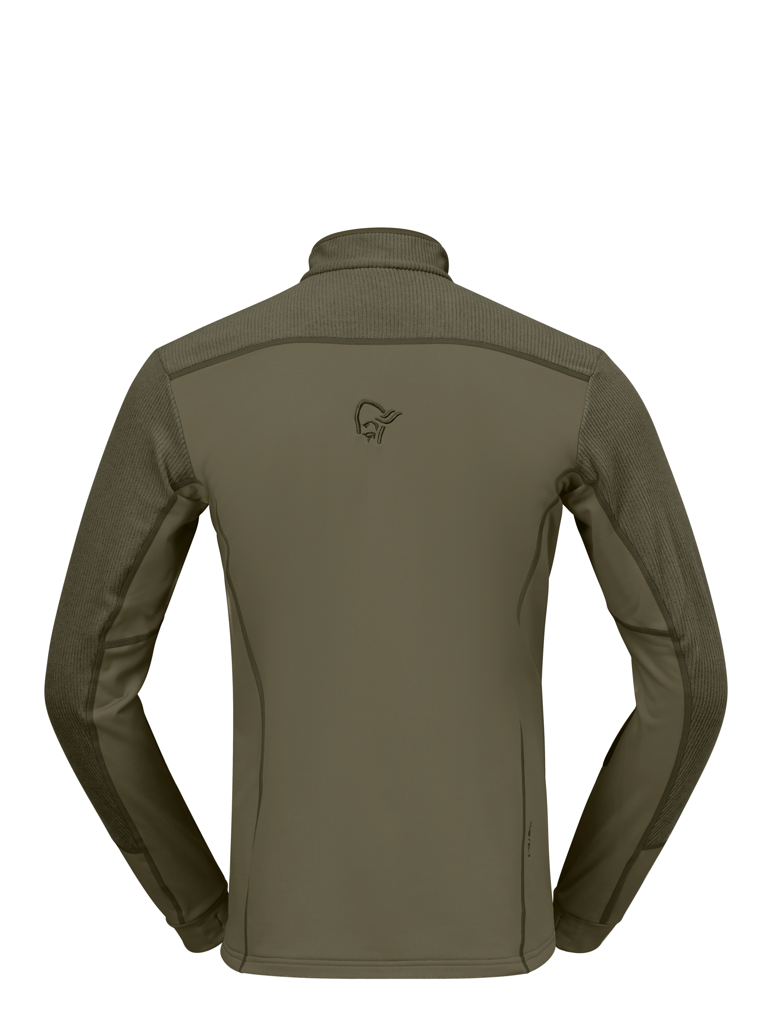Norrøna - lofoten warm2 Jacket M's - fleeces & midlayers - olive night/deep lichen green - 2