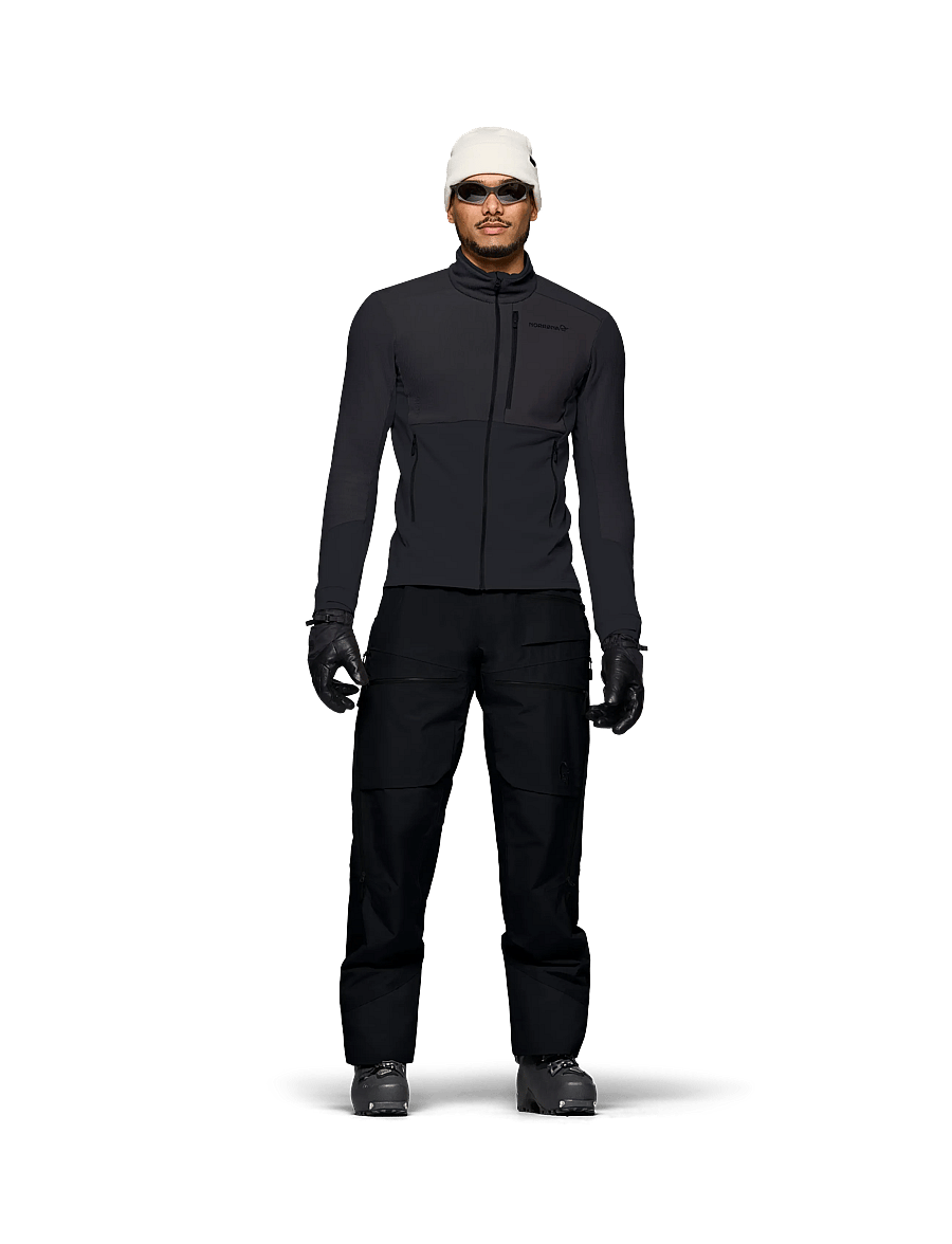 Norrøna - lofoten warm2 Jacket M's - slidinėjimo striukės - caviar black - 0