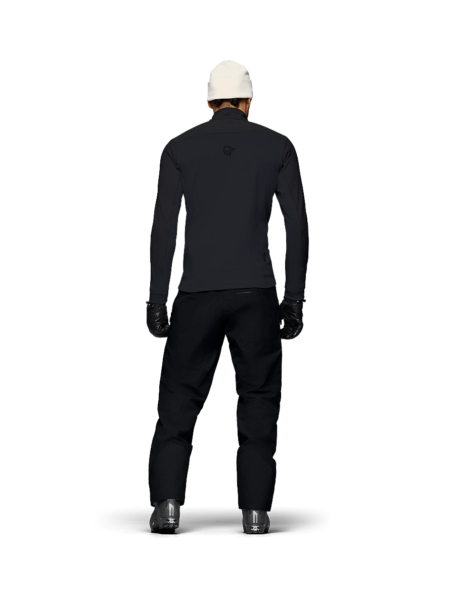Norrøna - lofoten warm2 Jacket M's - slidinėjimo striukės - caviar black - 4