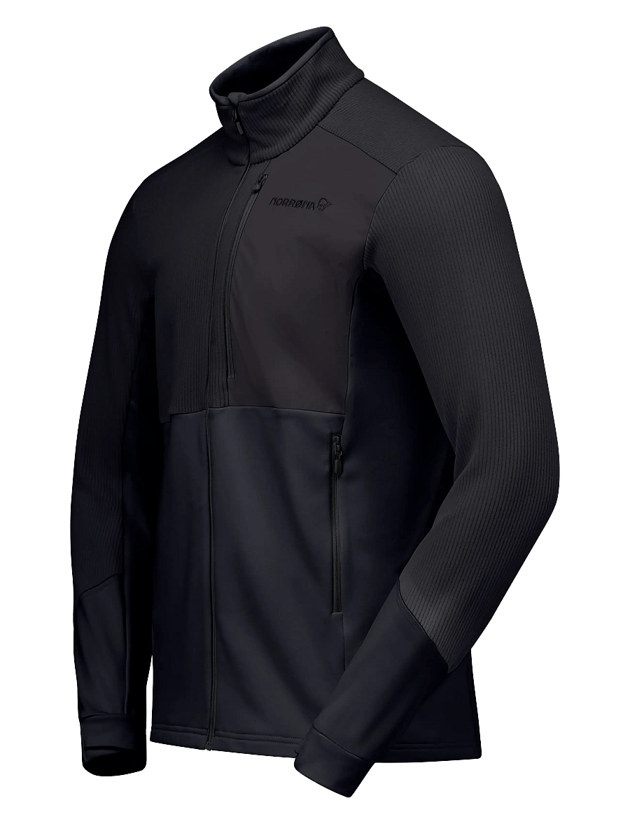 Norrøna - lofoten warm2 Jacket M's - slidinėjimo striukės - caviar black - 3