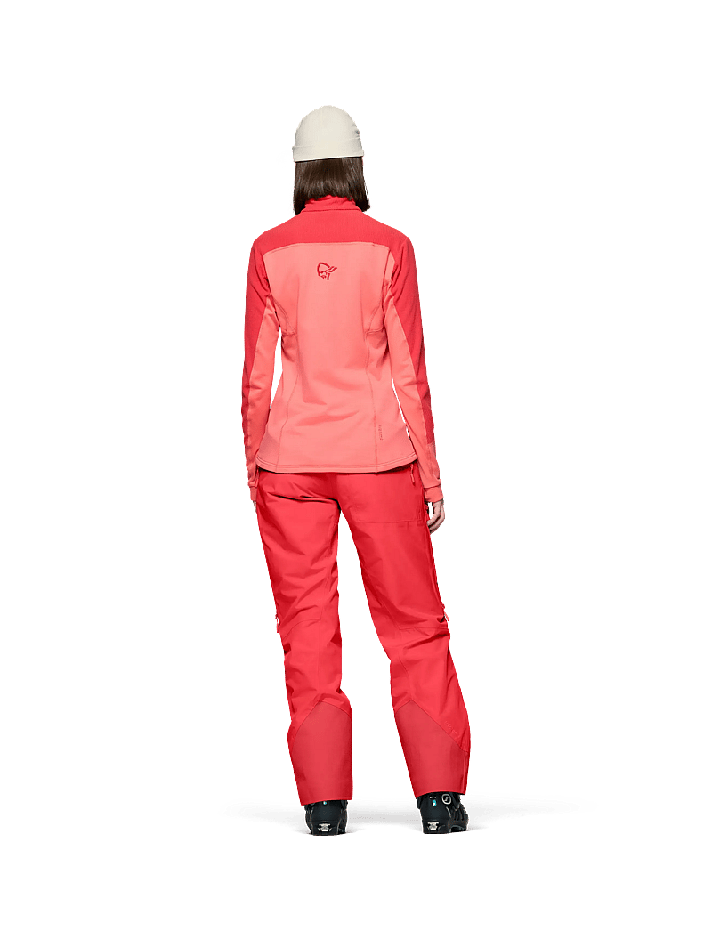 Norrøna - lofoten warm2 Jacket W's - tops - calypso coral - 4