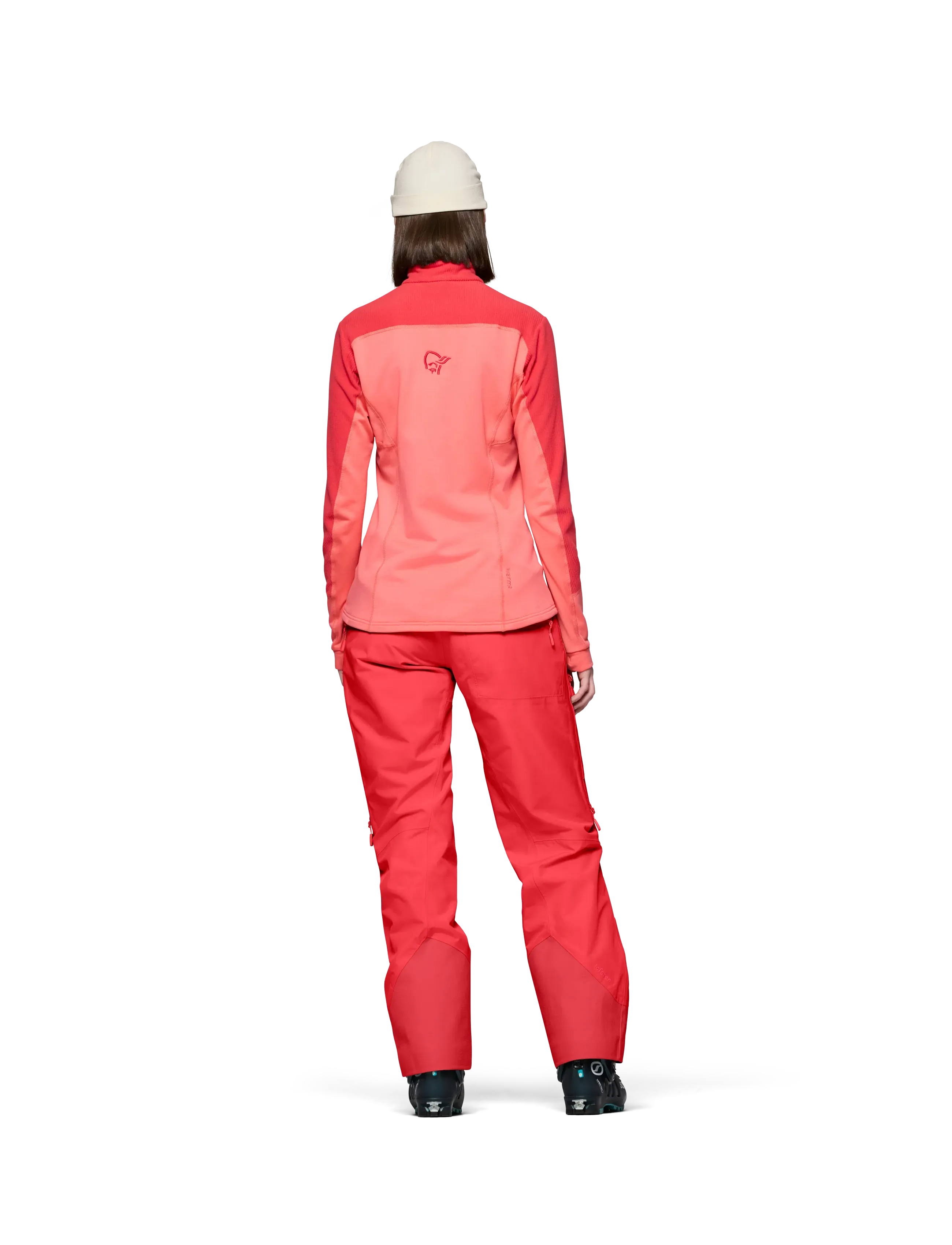 Norrøna - lofoten warm2 Jacket W's - augšējais apģērbs - calypso coral - 4