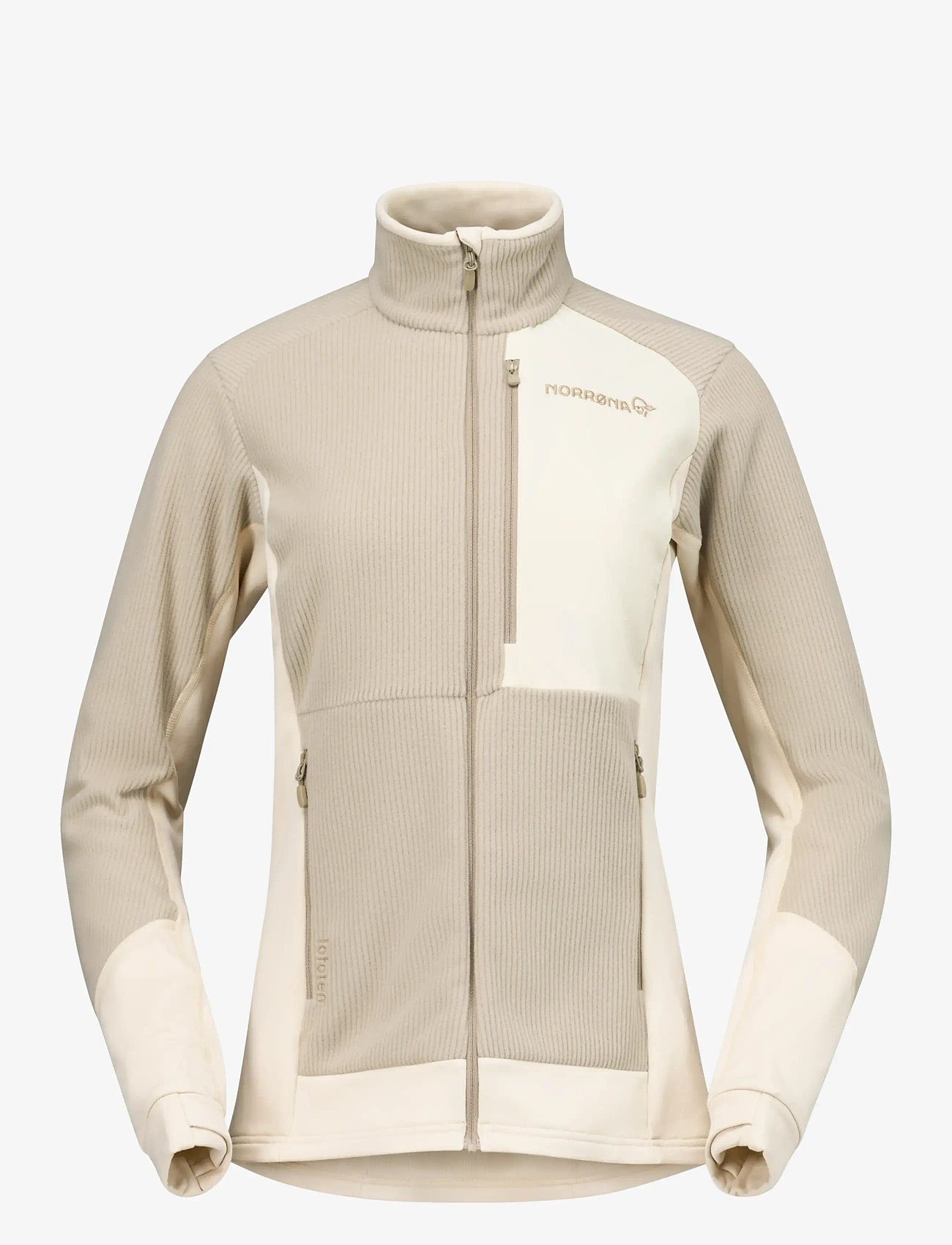 Norrøna - lofoten warm2 Jacket W's - overdele - oatmeal - 1