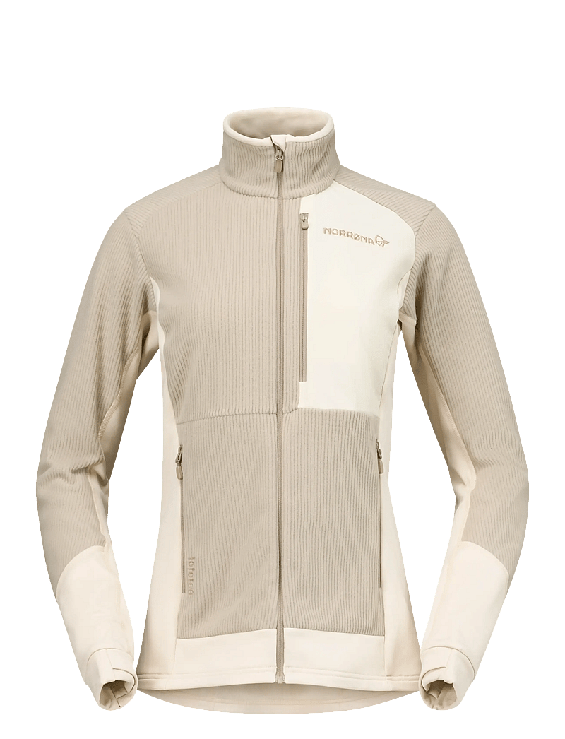 Norrøna - lofoten warm2 Jacket W's - overdele - oatmeal - 1