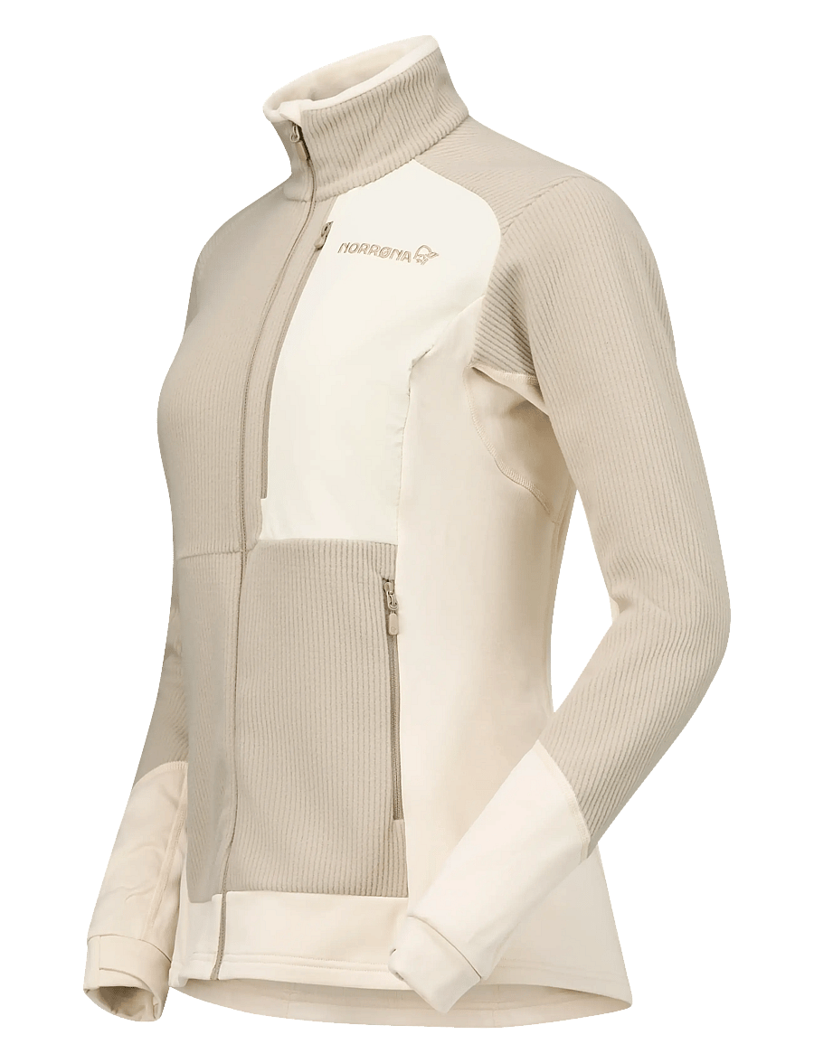 Norrøna - lofoten warm2 Jacket W's - oberteile - oatmeal - 2