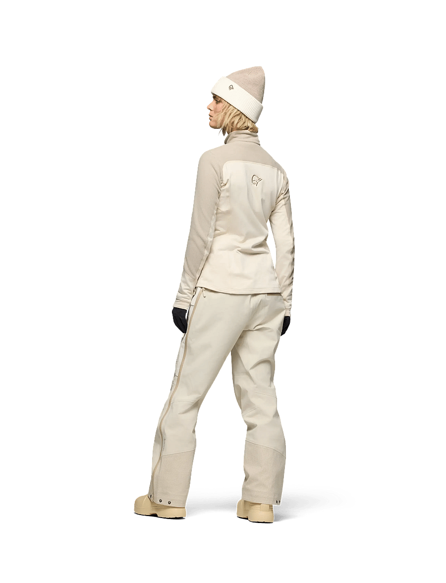 Norrøna - lofoten warm2 Jacket W's - oberteile - oatmeal - 3