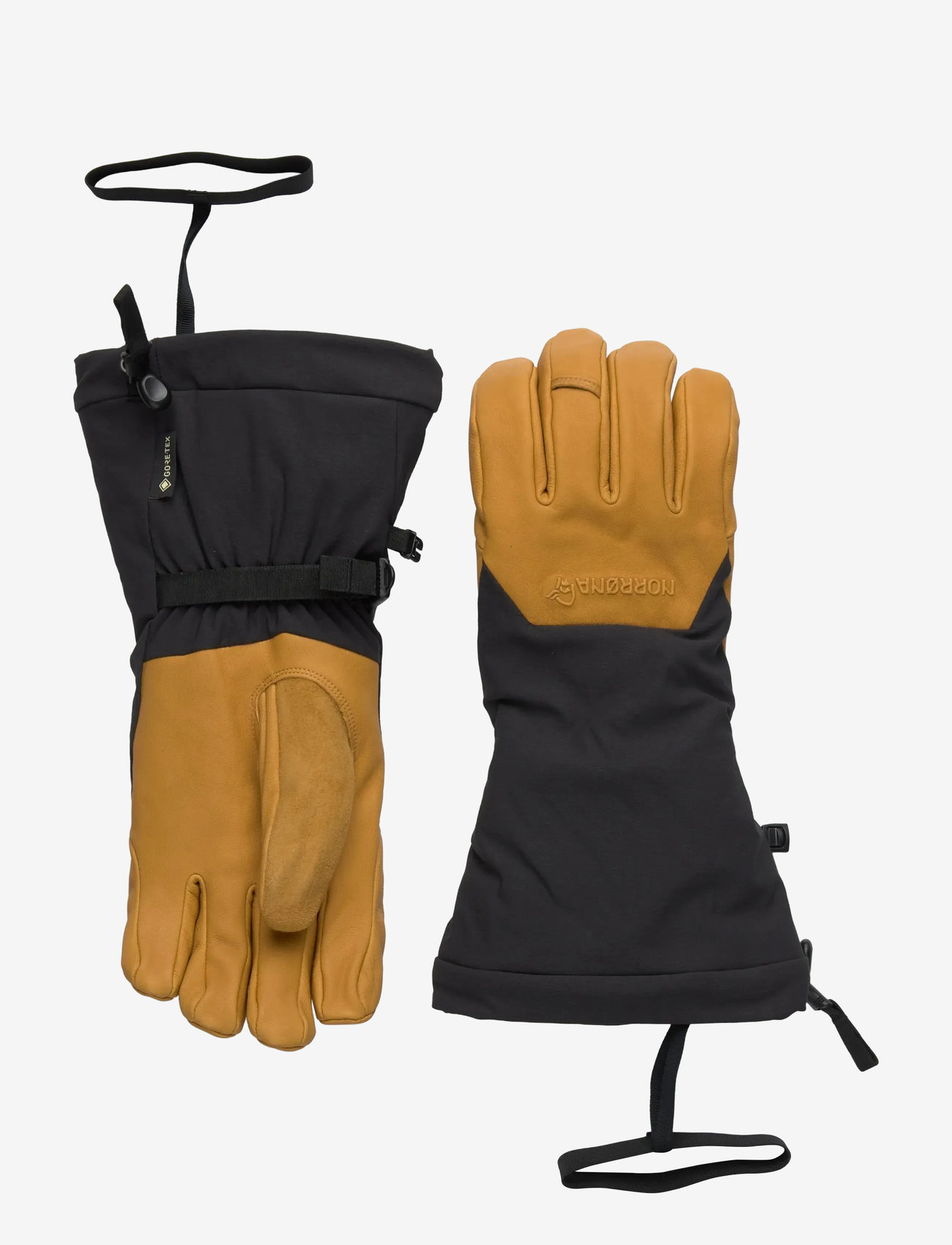 Norrøna - lofoten Gore-Tex thermo200 long Gloves - fingervantar - kangaroo - 0