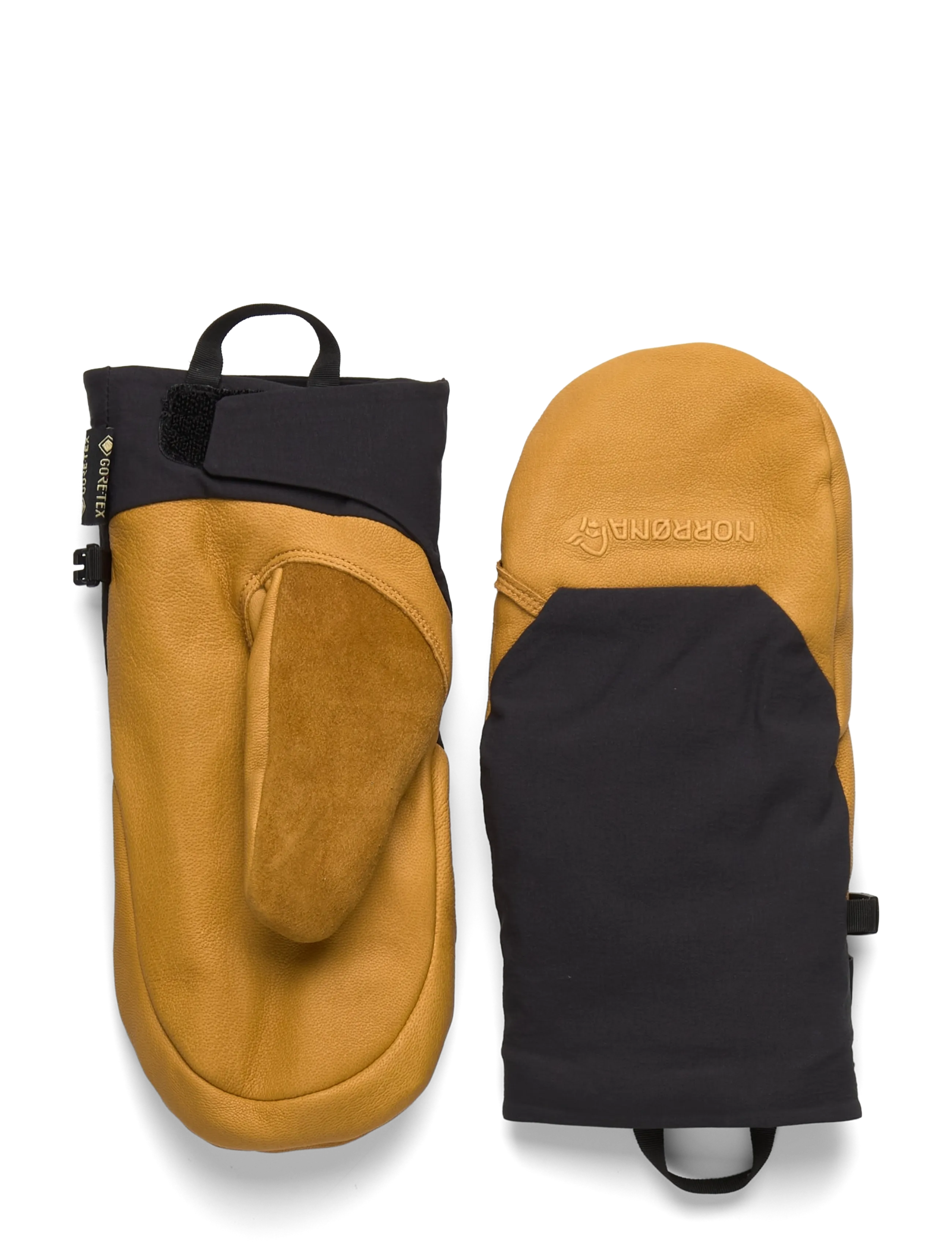 Norrøna Lofoten Gore-Tex Thermo200 Short Mittens, Mænd, Gore-Tex Korte Luffer, Beige, Str: XL