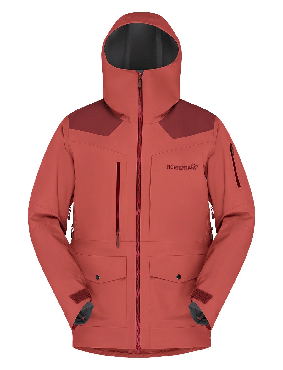 Norrøna - tamok dri3 Jacket M's - cowhide/port - 1