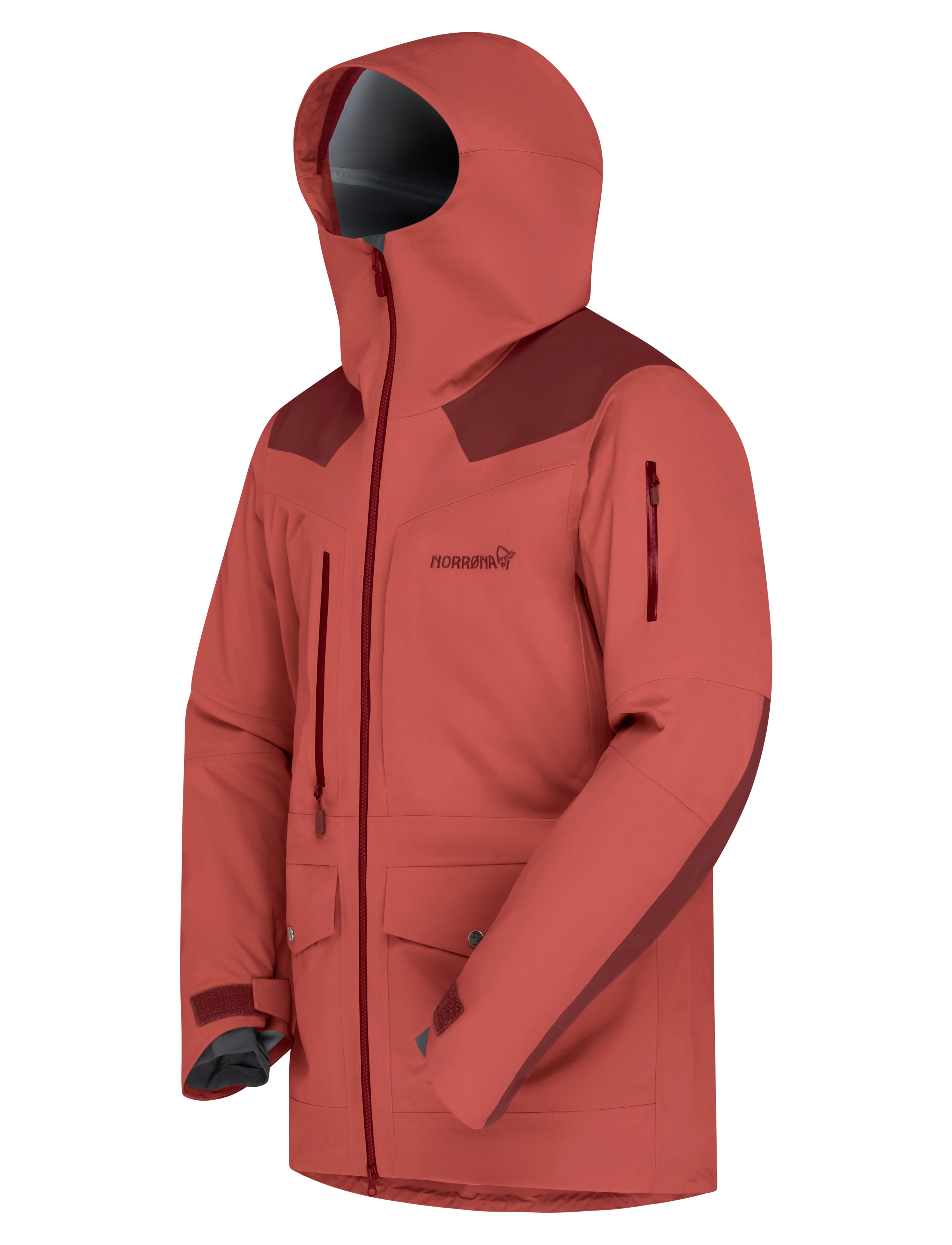 Norrøna - tamok dri3 Jacket M's - cowhide/port - 2