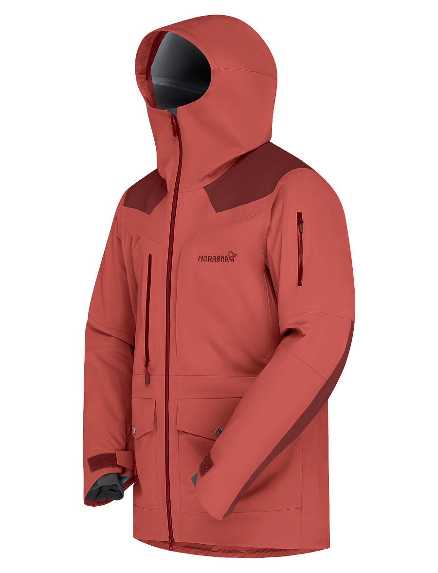 Norrøna - tamok dri3 Jacket M's - cowhide/port - 2