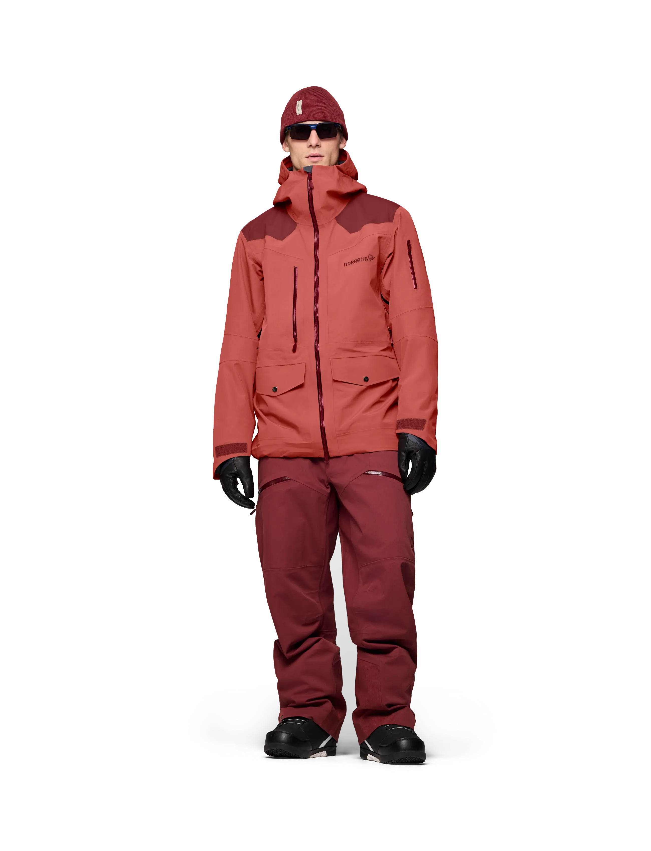 Norrøna - tamok dri3 Jacket M's - cowhide/port - 4