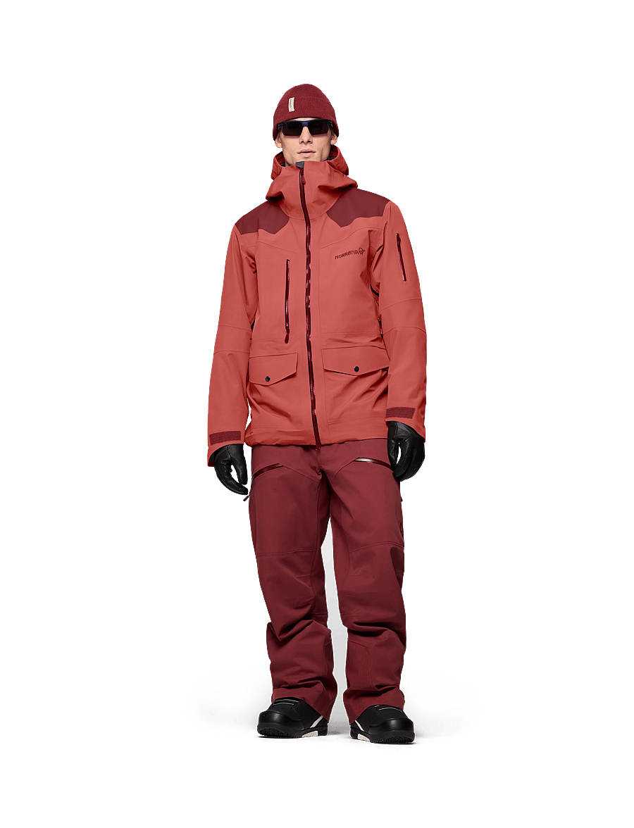 Norrøna - tamok dri3 Jacket M's - cowhide/port - 4