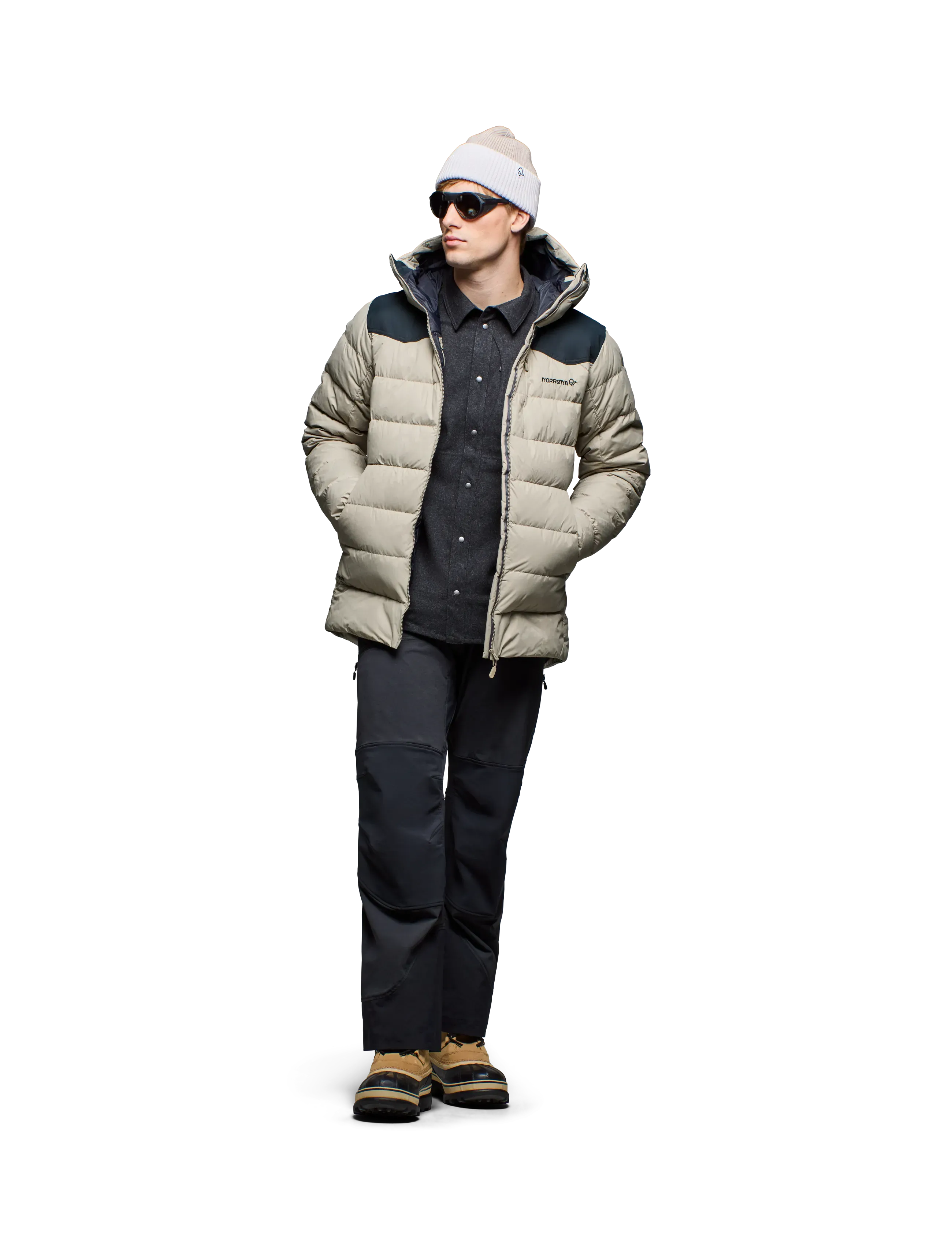 Norrøna - tamok down750 Jacket M's - outdoor jacken - winter twig - 3