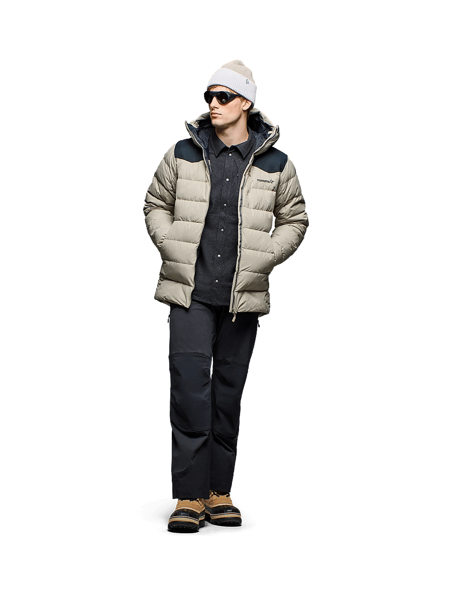 Norrøna - tamok down750 Jacket M's - outdoor jacken - winter twig - 3