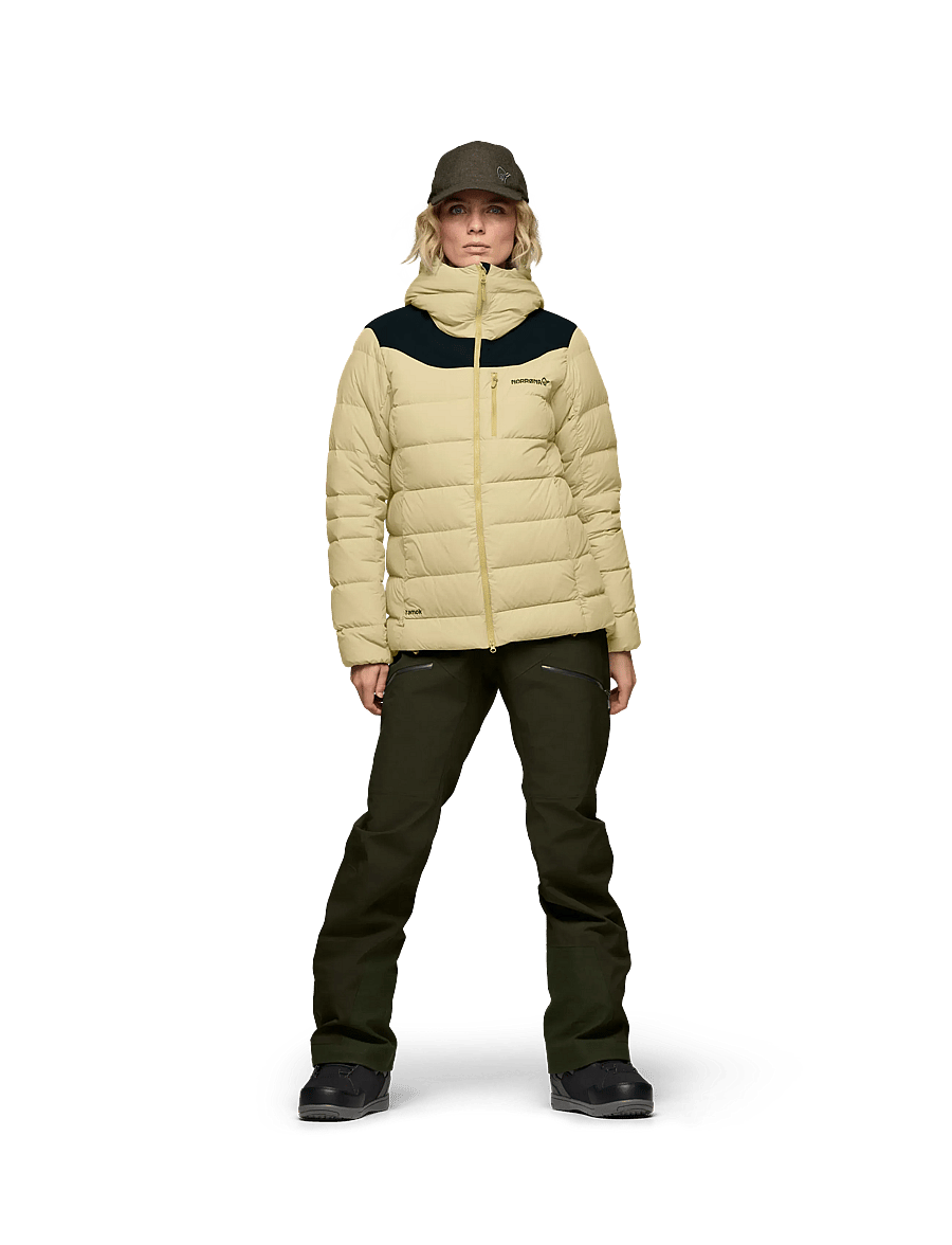 Norrøna - tamok down750 Jacket W's - Žieminės striukės - sage green - 0