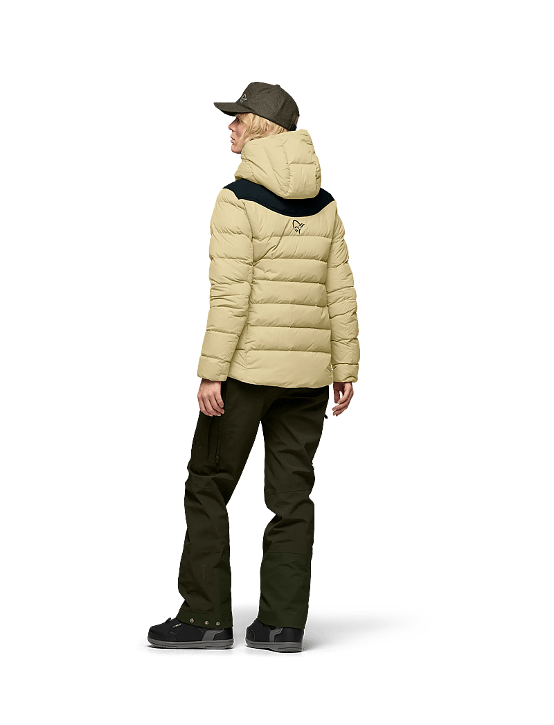 Norrøna - tamok down750 Jacket W's - winterjacken - sage green - 3