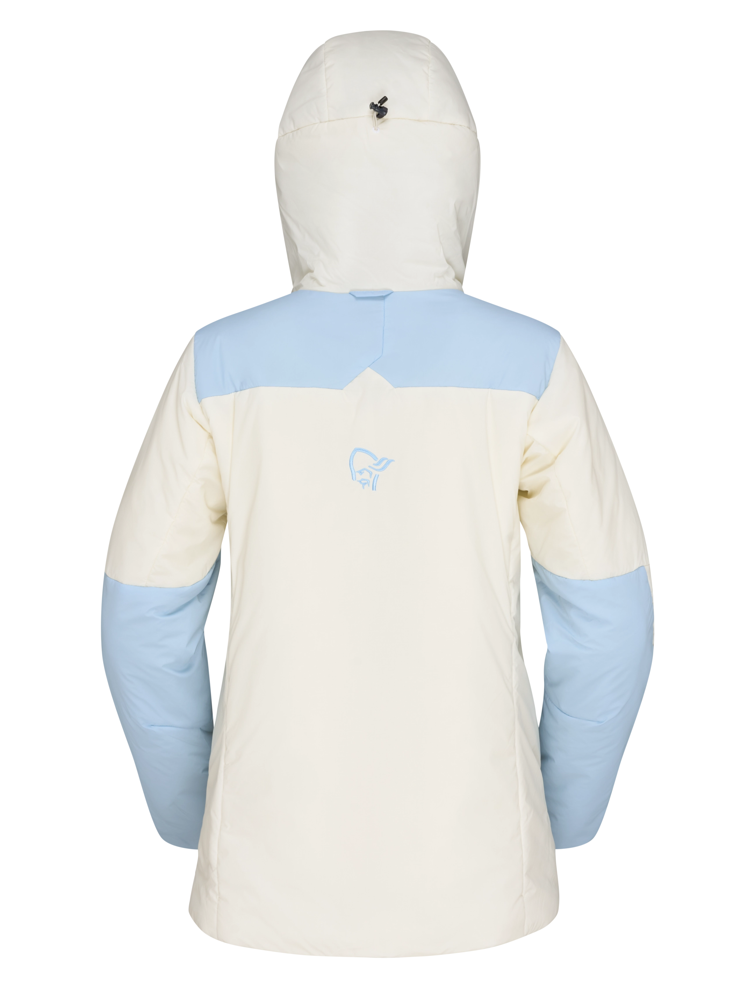 Norrøna - tamok thermo80 Zip Hood W's - ski-kleidung - whisper white/cashmere blue - 2