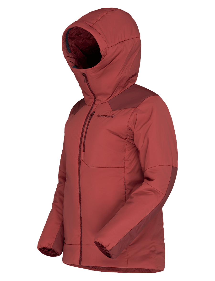Norrøna - tamok thermo80 Zip Hood W's - ski-kleidung - cowhide/port - 3