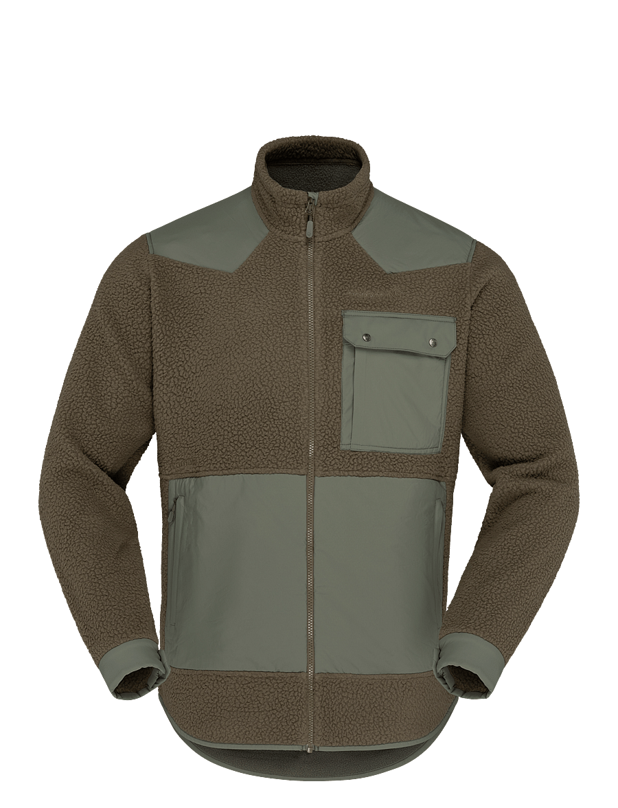 Norrøna - tamok warm3 Jacket M's - fleece & midlayer - olive night/deep lichen green - 1