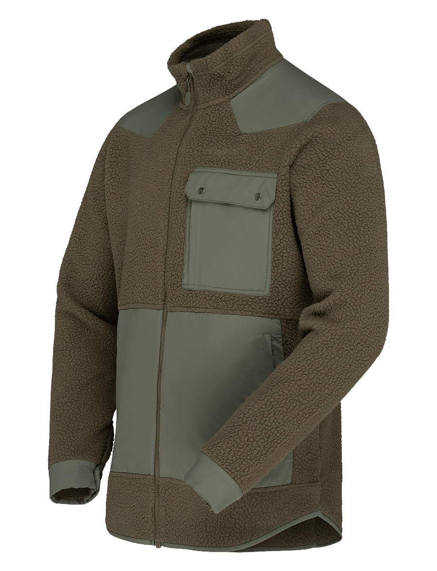 Norrøna - tamok warm3 Jacket M's - fleece & midlayer - olive night/deep lichen green - 2