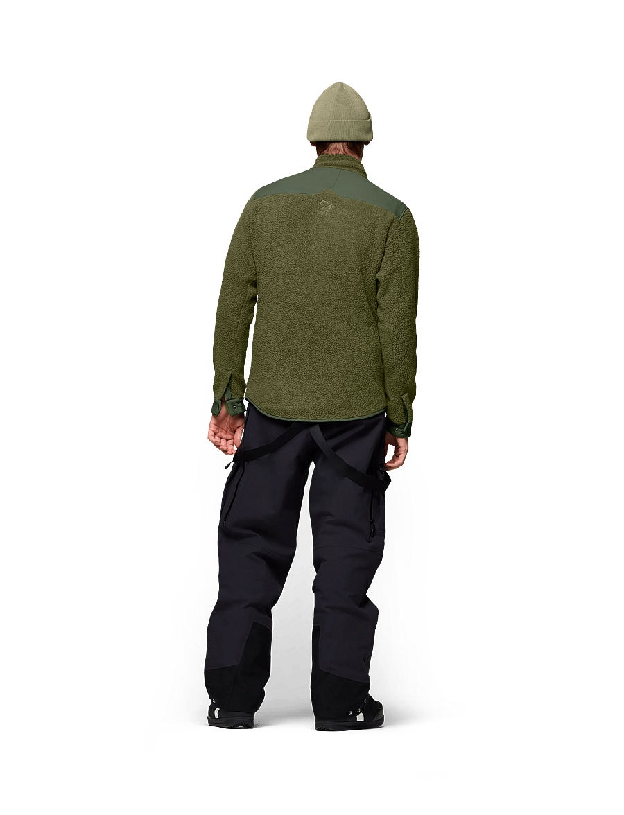 Norrøna - tamok warm3 Jacket M's - fleece & midlayer - olive night/deep lichen green - 0