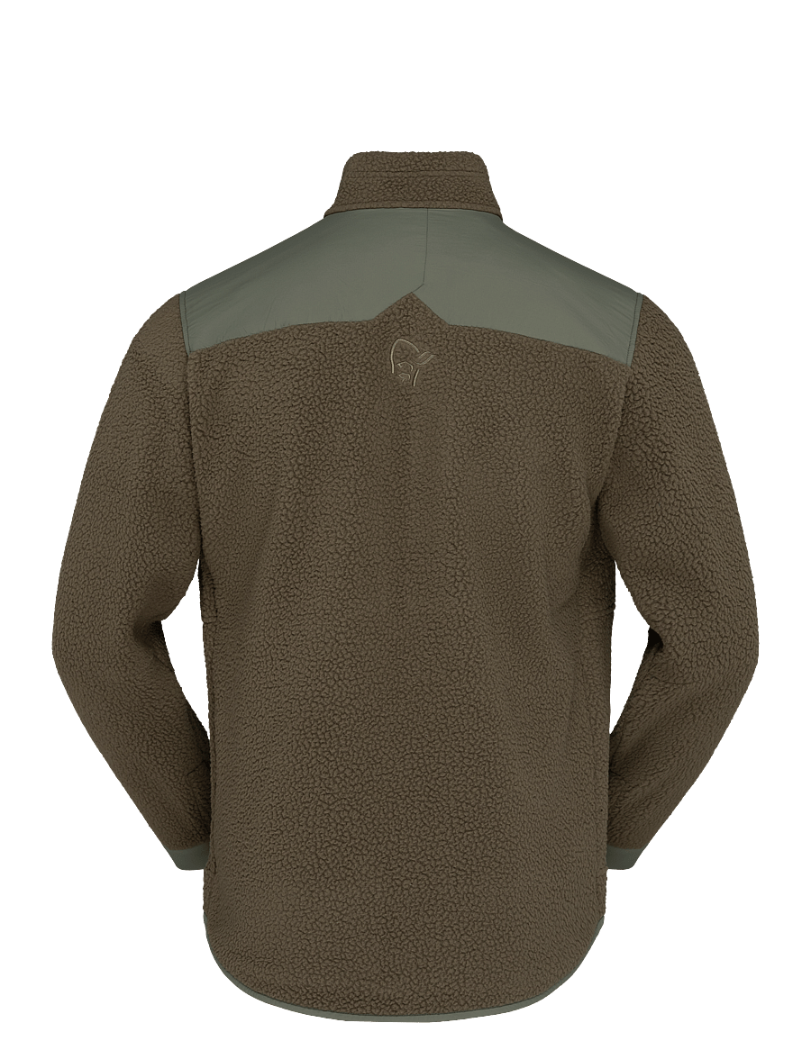Norrøna - tamok warm3 Jacket M's - fleece & midlayer - olive night/deep lichen green - 3