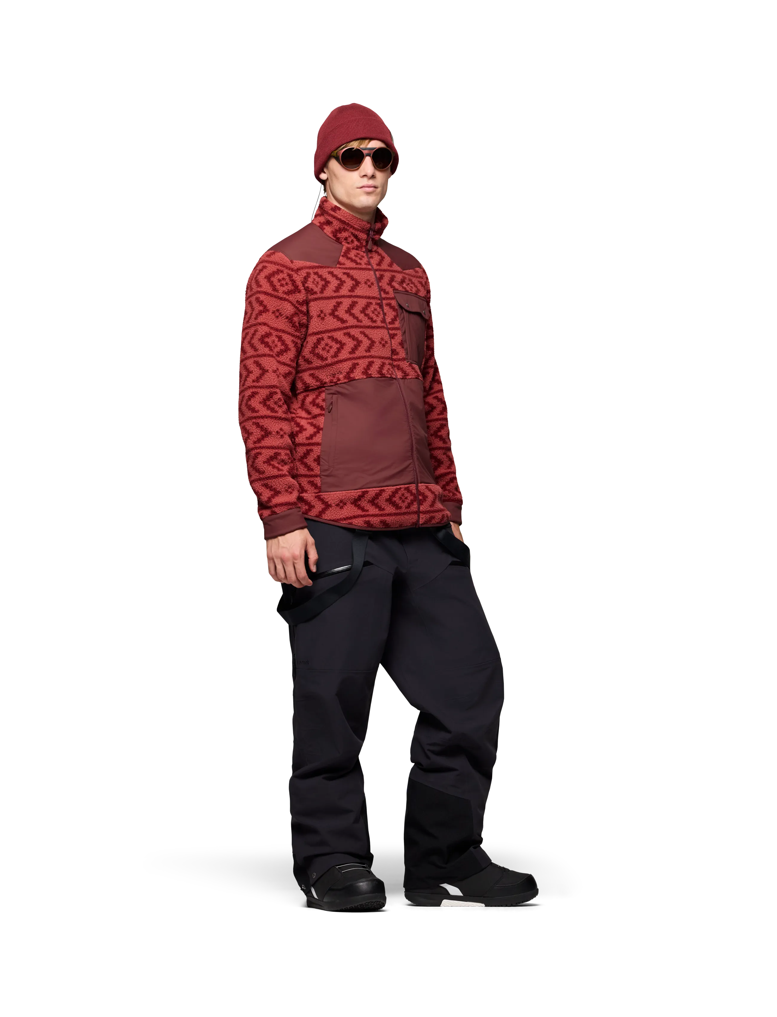 Norrøna - tamok warm3 Jacket M's - cowhide/port - 0