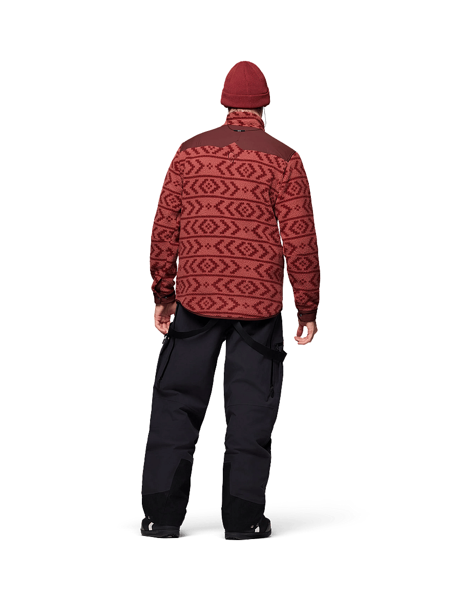Norrøna - tamok warm3 Jacket M's - fleece & midlayer - cowhide/port - 4