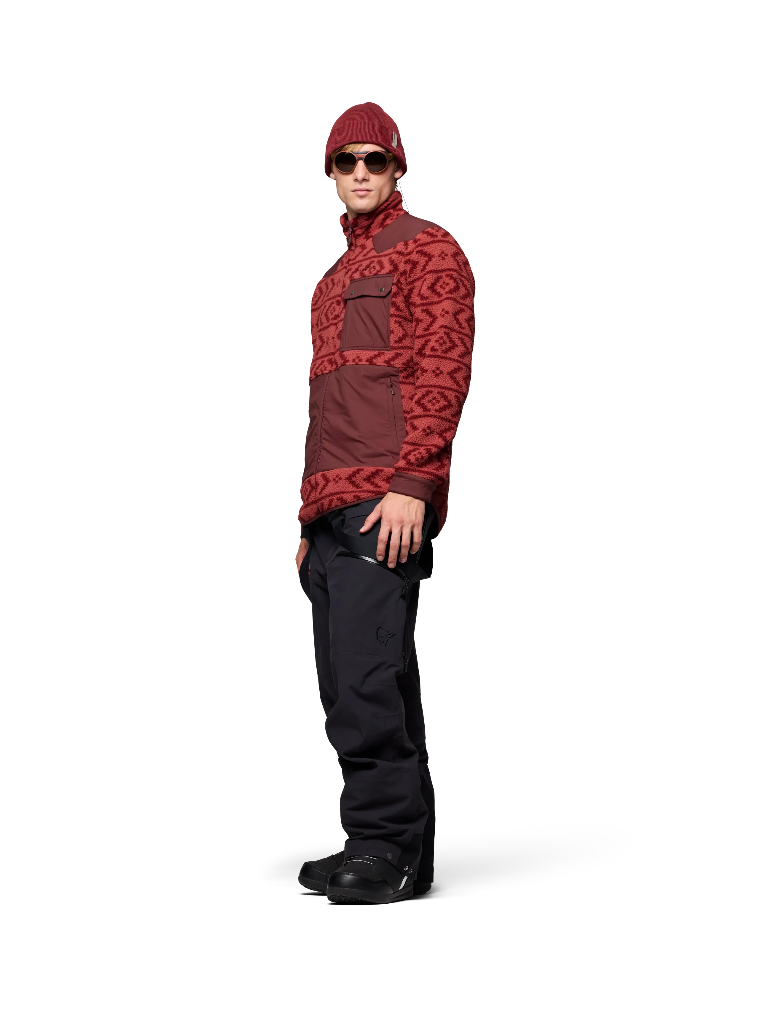 Norrøna - tamok warm3 Jacket M's - cowhide/port - 5
