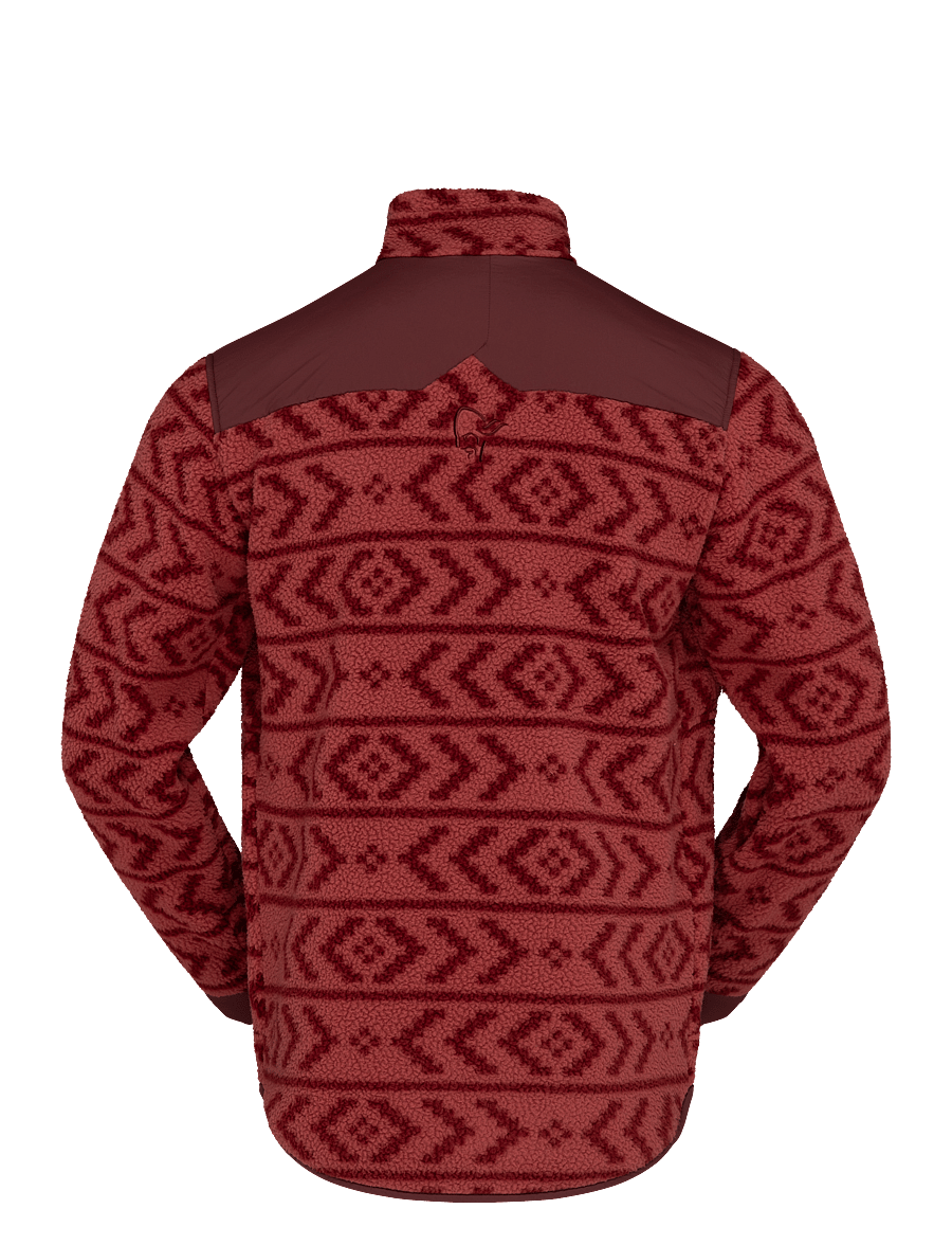 Norrøna - tamok warm3 Jacket M's - fleece & midlayer - cowhide/port - 3