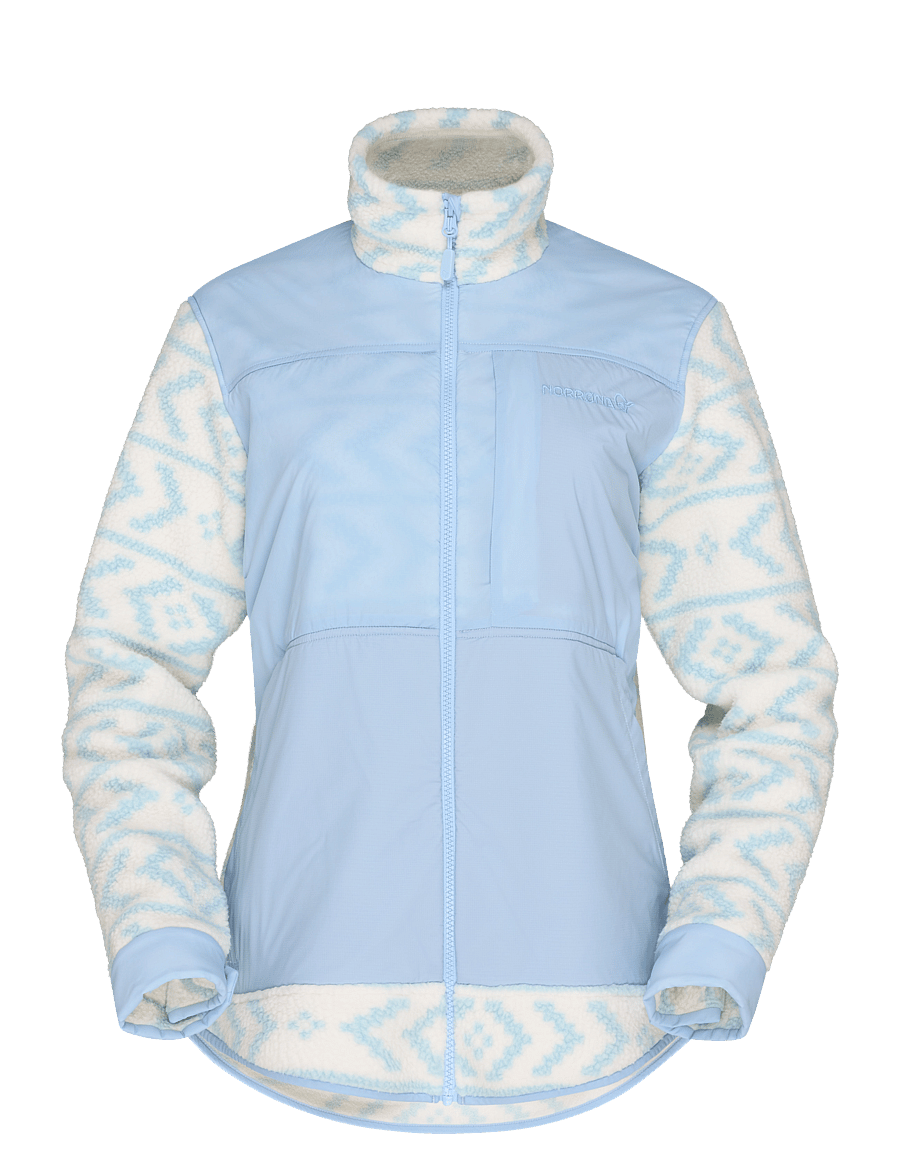 Norrøna - tamok warm3 Jacket W's - Överdelar - whisper white/cashmere blue - 1