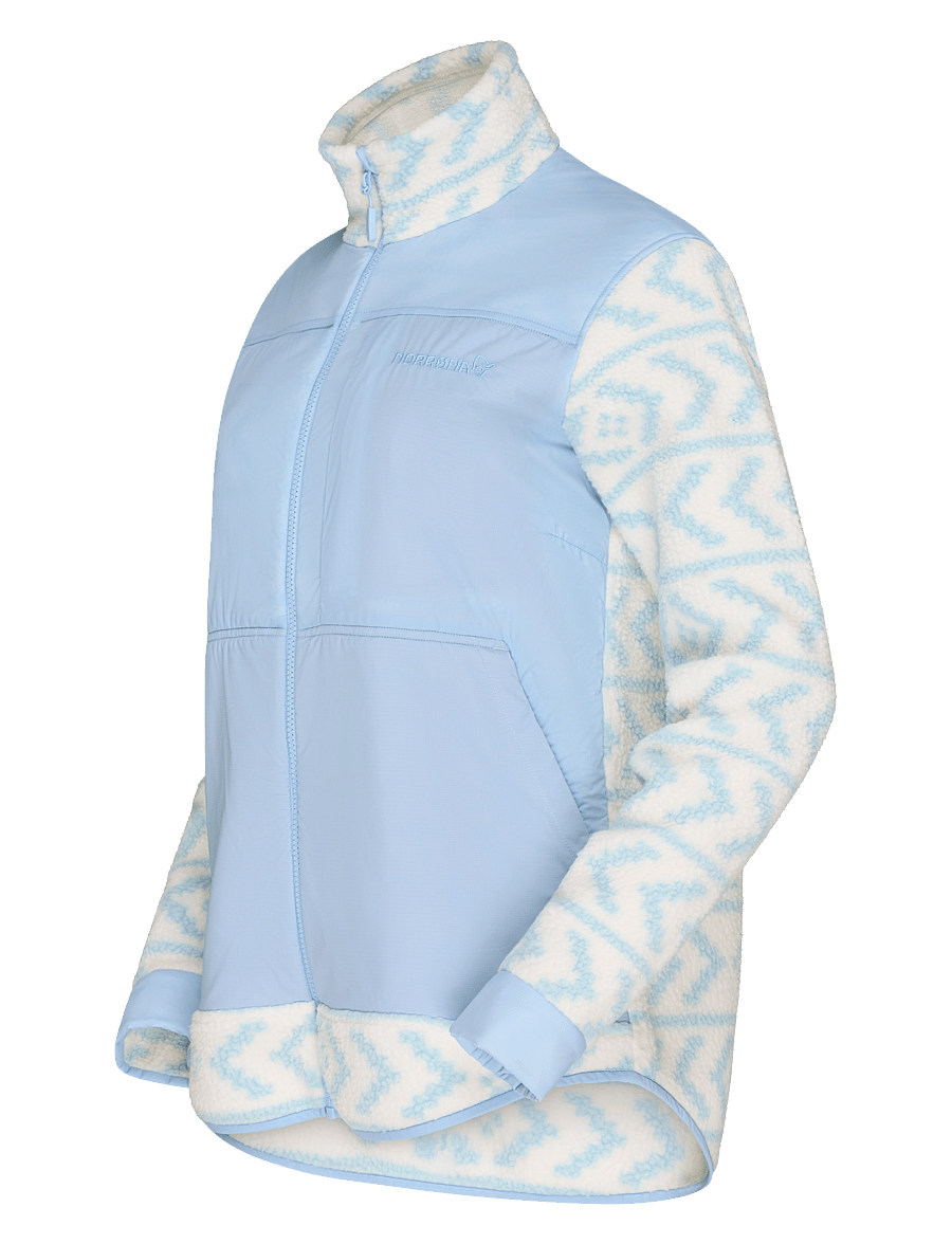 Norrøna - tamok warm3 Jacket W's - Överdelar - whisper white/cashmere blue - 2