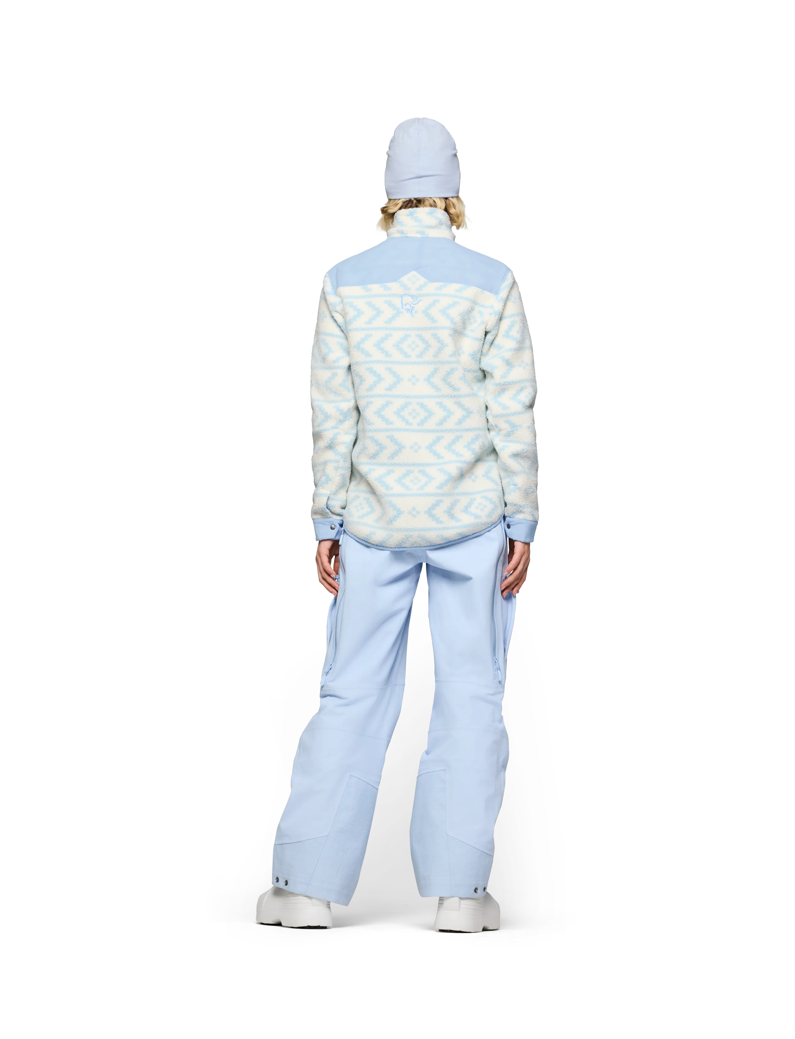 Norrøna - tamok warm3 Jacket W's - Överdelar - whisper white/cashmere blue - 4