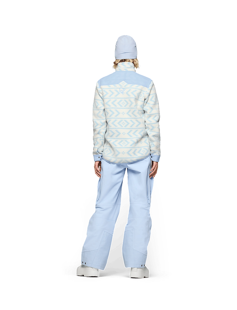 Norrøna - tamok warm3 Jacket W's - Överdelar - whisper white/cashmere blue - 4
